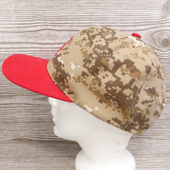 ST LOUIS CARDINALS LOGO DIGI CAMO MELONWEAR SNAPBACK BASEBALL HAT CAP - Picture 4 of 8